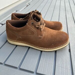 Madison Avenue Big Boys Size 3M Brown  Slip On Shoes